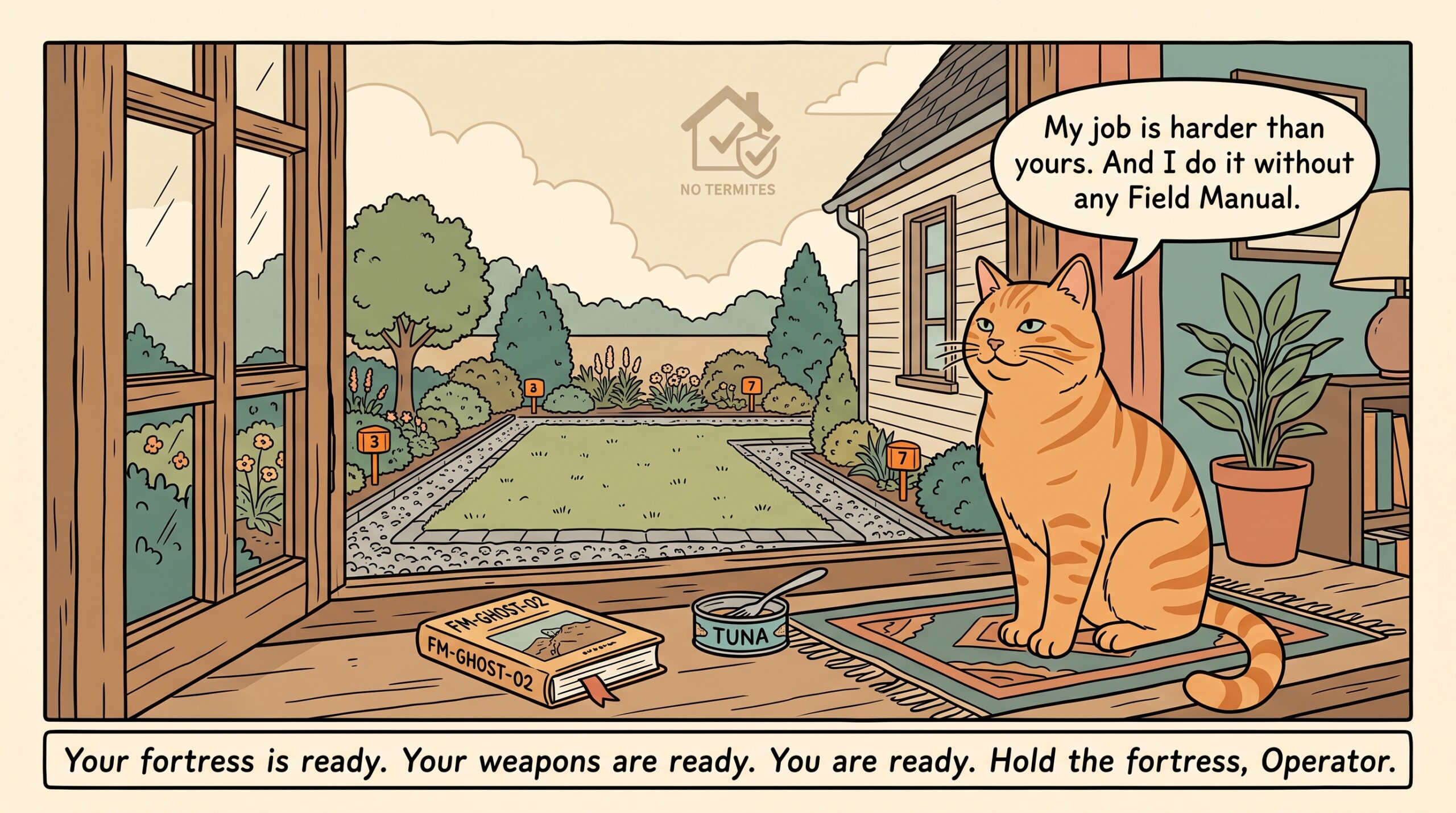 MOCHI the cat – Chief Safety Inspector